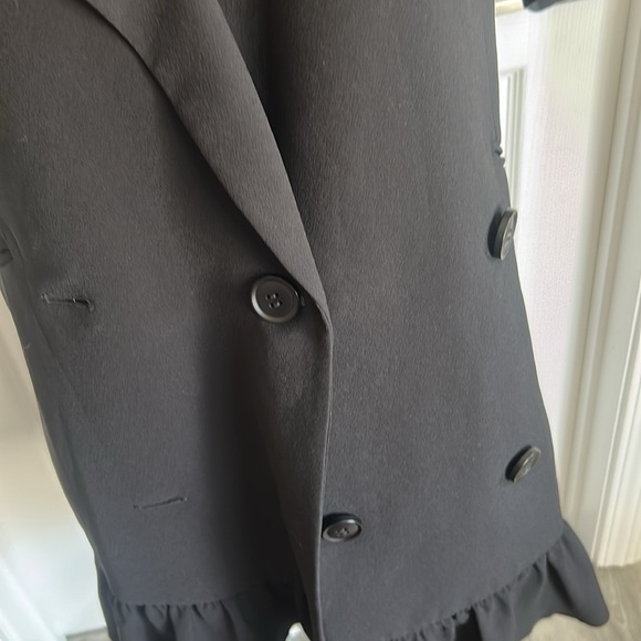 Three Floor Black Dress with Mirror Detail - Picture 3 of 7